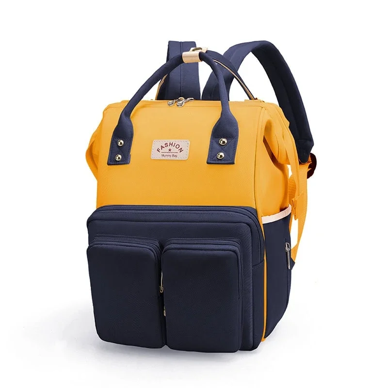 mothers rucksack cute multifunctional lightweight yellow マザーズ リュック 可愛い 多 機能 軽量