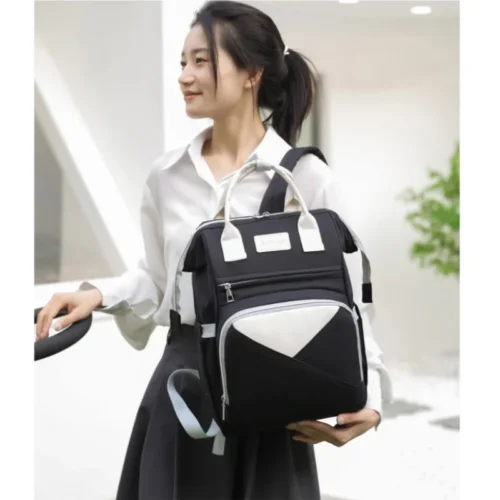 Stylish Backpack Fashion Look - Modern Confidence and Elegance.